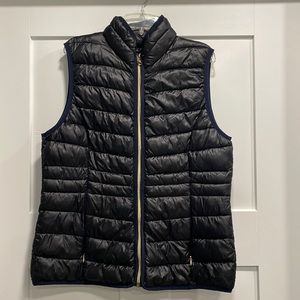 Jessica Simpson black puffer vest